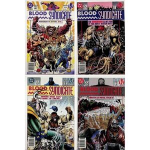 Blood Syndicate Icon Milestone Comics 4x Lot DC Comic Books Collectible Vintage